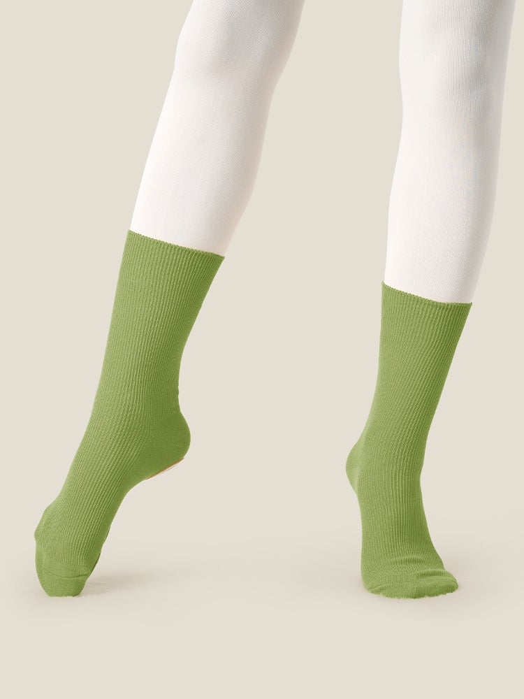 Loquat Dance Socks Three-Piece Bottom Modern Dance Socks Adult Dance Practice Professional Non-Slip Dance Socks Children'S Ballet Socks - Image 3